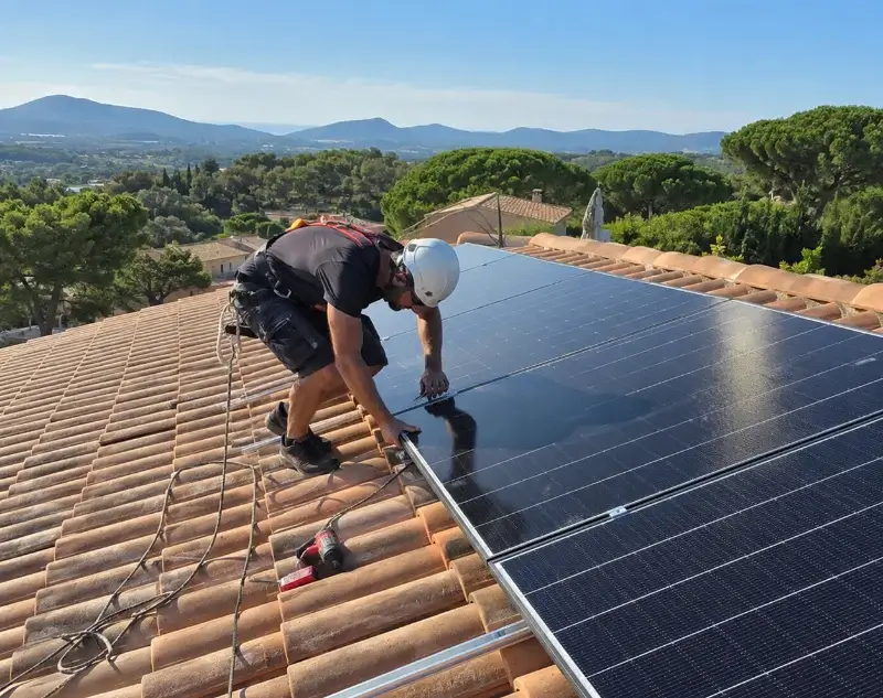 Installateur panneaux solaires Plouharnel — pose photovoltaïque sur toiture