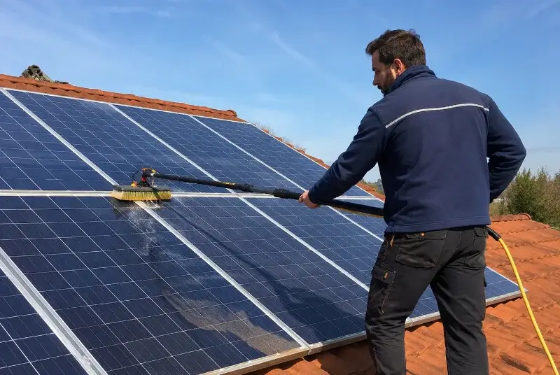 Nettoyage et entretien de panneaux solaires à Plouharnel